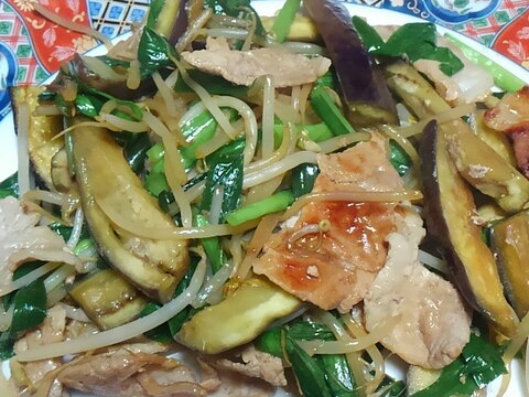 茄子と豚肉とニラともやしのオイスターソース炒め レシピ 作り方 By ミニー7015 楽天レシピ 茄子と豚肉とニラともやしのオイスターソース炒め レシピ 作り方 By ミニー7015 楽天レシピ